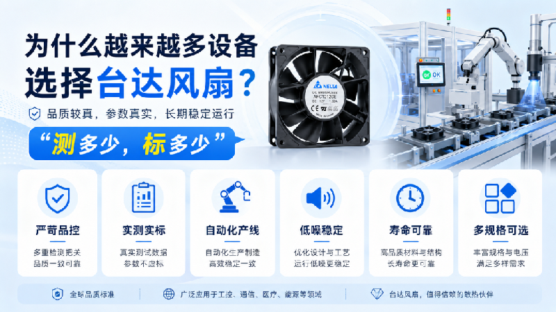 影响台达散热风扇使用寿命的三大核心因素解析